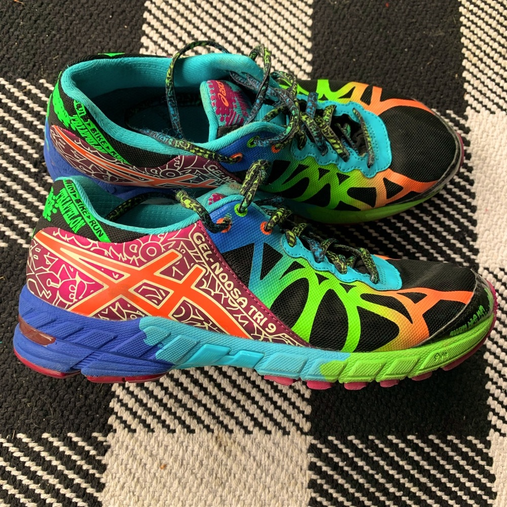 ASICS Gel Noosa Tri 9 triathlon shoes Size 8